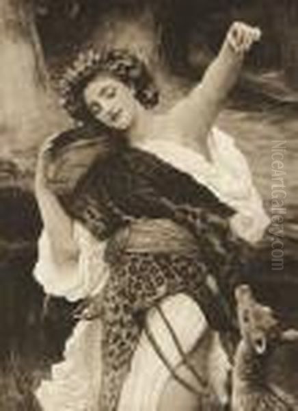 A Bacchante - view 1