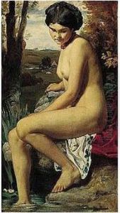 The Bather by Frederick Leighton