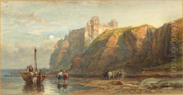 Tantallon Castle In The Moonlight - view 1