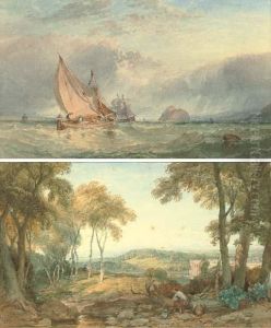 Kelvingrove; And Dumbarton Rock by William Leighton Leitch