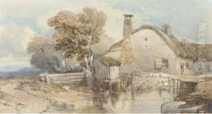 A Cottage By A Stream A Cottage By A Stream