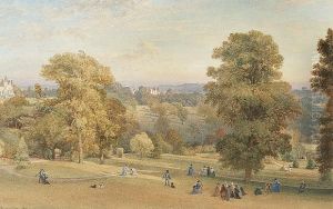 A Day Out On Wray Park Common, Surrey by William Leighton Leitch