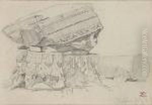 Study Of Classical Ruins by William Leighton Leitch