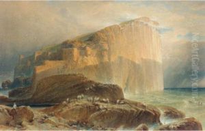 The Bass Rock by William Leighton Leitch