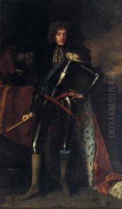 Portrait Of James, Duke Of York, Later King James Ii by Sir Peter Lely