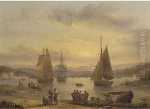 The Harbour At Teignmouth