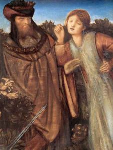 King Mark and La Belle Iseult [detail] by Sir Edward Coley Burne-Jones
