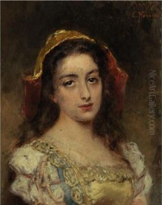 Portrait Of A Young Beauty