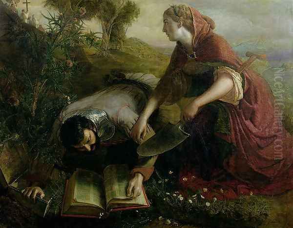 Hiding the Bible, 1861 - view 1
