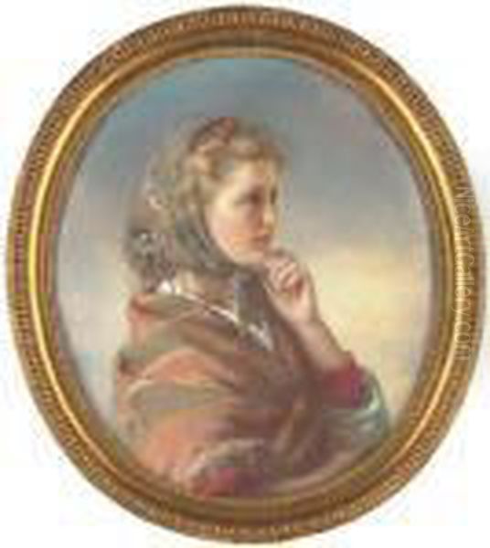 Portrait Of A Lady In A Shawl - view 1