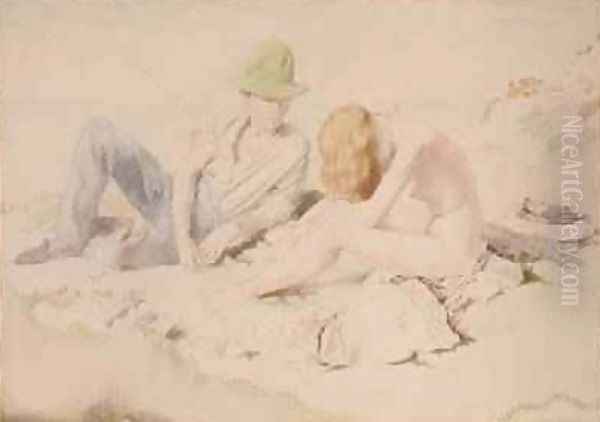 The Draughtsman and His Model - view 1