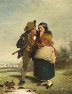 The Tale of an Irish Song 1857 by Erskine Nicol
