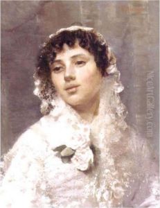 Portrait Of A Woman In Lace