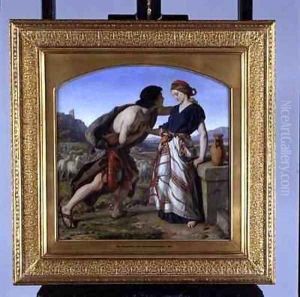 The Meeting of Jacob and Rachel 3 by William Dyce