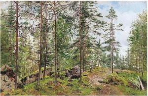 Rocky Forest by Vladimir Egorovic Makovsky