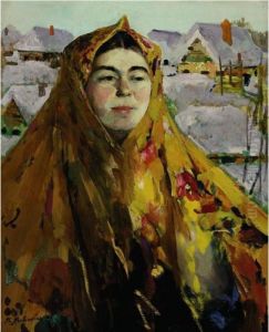 Baba, Winter by Philippe Andreevitch Maliavine