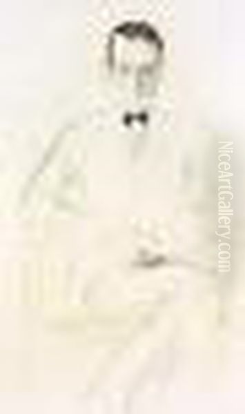 Portrait, Believed To Be Of Composer S. Rakhmaninov - view 1