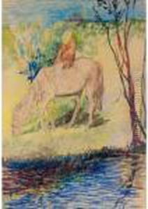 Peasant On Horseback