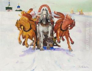 The Troika by Philippe Andreevitch Maliavine
