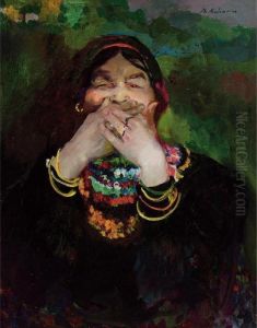 Laughing Baba by Philippe Andreevitch Maliavine