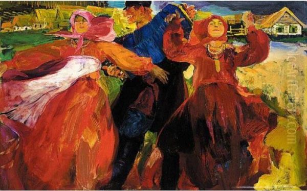 Dancing To The Accordian - view 1