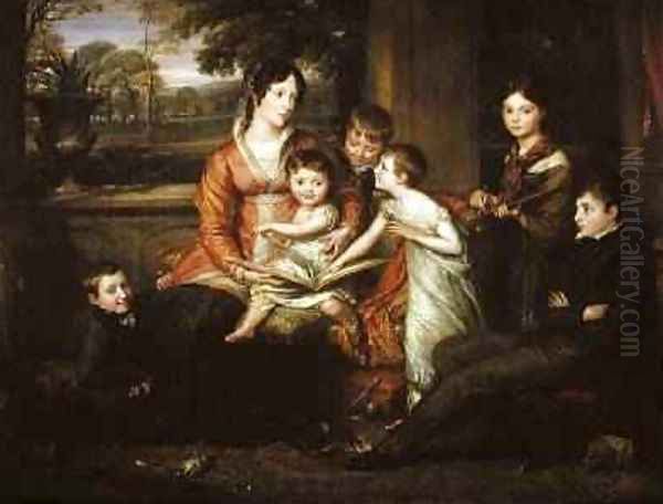 Lady Torrens and Her Family 1820 - view 1