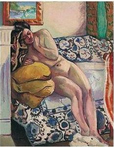Nu Accoude by Henri Charles Manguin