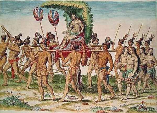 A Bride is Carried to the Chief - view 1