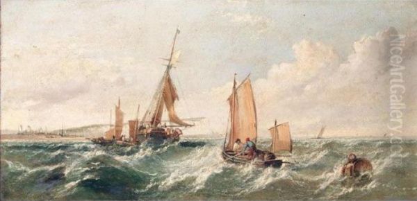 Shipping Off The Coast Of Dover - view 1