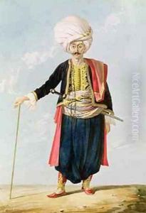 A Janissary, c.1823 by William Page