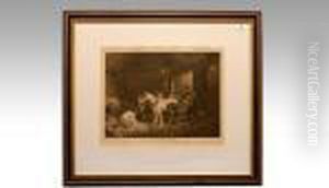 The Farmer's Stable by George Morland
