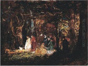 Picnic In The Forest by Thomas E. Mostyn