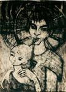 Zigeunermadonna by Otto Mueller