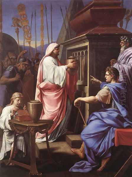 Caligula Depositing the Ashes of his Mother and Brother in the Tomb of his Ancestors 1647 - view 1