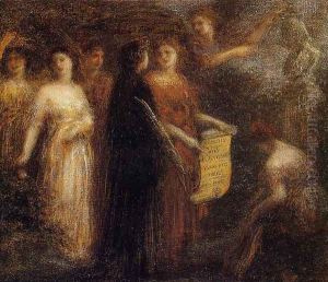 To Robert Schumann by Ignace Henri Jean Fantin-Latour