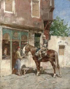 Dal Venditore Di Te (il Maniscalco) by Alberto Pasini