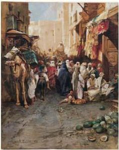 Rue Animee, 1878
