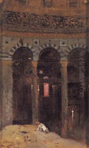 All""ingresso Della Moschea by Alberto Pasini