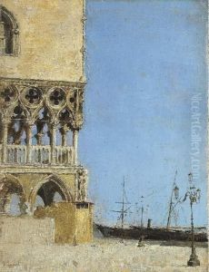 Venezia, Scorcio Di Palazzo Ducale by Alberto Pasini