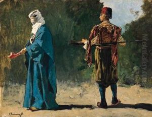 Donna Turca E Guerriero