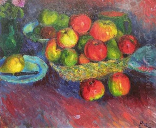 Nature Morte Au Panier De Fruits - view 1