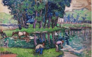 Personnages Au Bord De L'eau (1917) Personnages Au Bord De L'eau (1917)