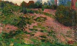 Paysage A L'oree Du Bois by Hippolyte Petitjean