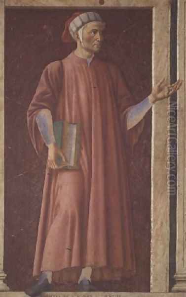 Dante Alighieri (1265-1321) from the Villa Carducci series of famous men and women, c.1450 - view 1