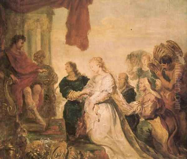 The Continence of Scipio - view 1