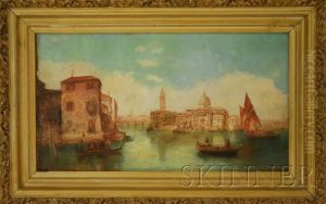 View Of Venice by Alfred Pollentine