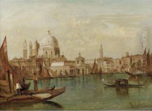 The Dogana, Venice by Alfred Pollentine
