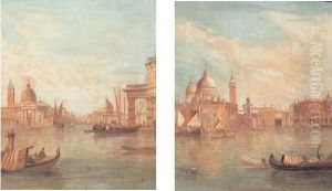Santa Maria Della Salute Venezia - San Giorgio Maggiore Venezia by Alfred Pollentine