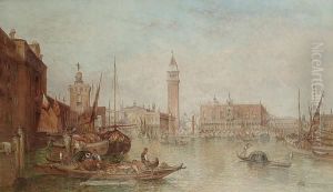 The Ducal Palace, Venice by Alfred Pollentine