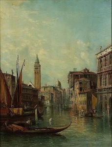 The Grand Canal, Venice by Alfred Pollentine